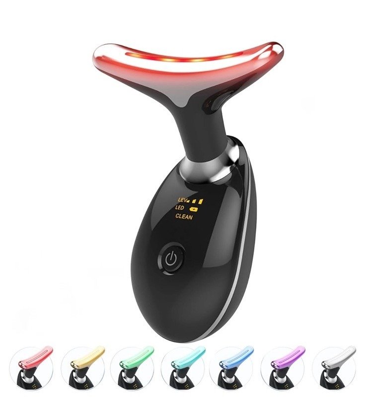 7 in One Red Light Therapy Anti Aging Face Massager Electric Face Lift Device