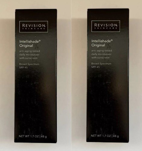 Pack - 2 Revision IntellishadeOriginal Tinted Moisturizer SPF45–1.7 oz EXP-10-27