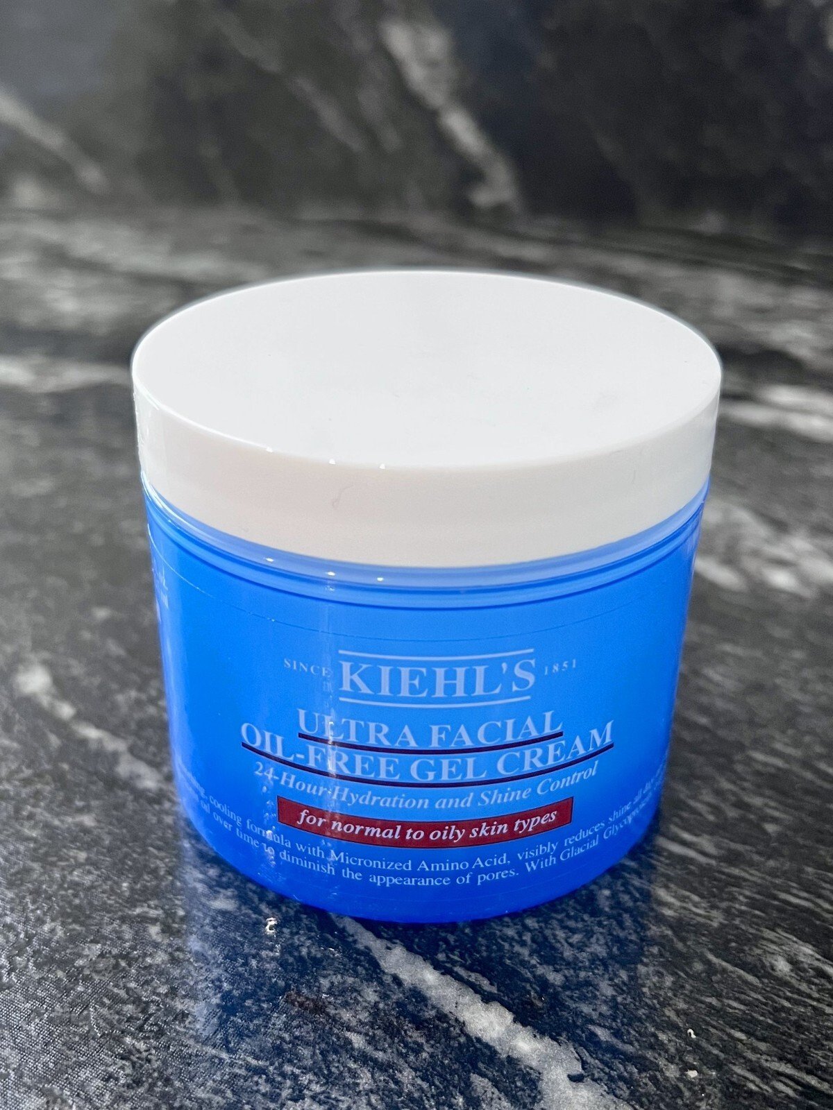 Kiehls Ultra Facial Oil Free Gel Cream Face Moisturizer 4.2 Oz New & Sealed