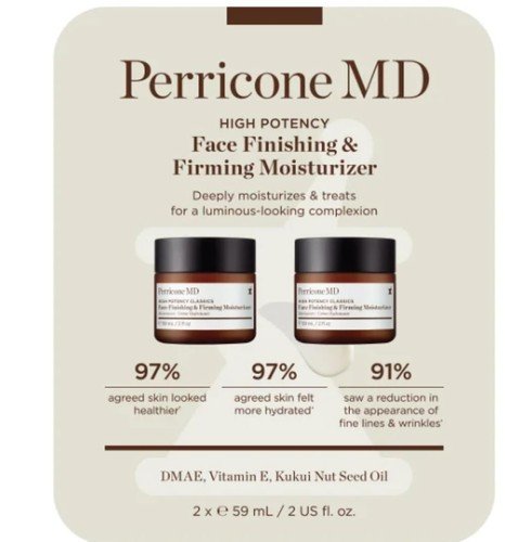 Perricone MD High Potency Face Finishing & Firming Moisturizer - 2 Pack 2 oz ea.