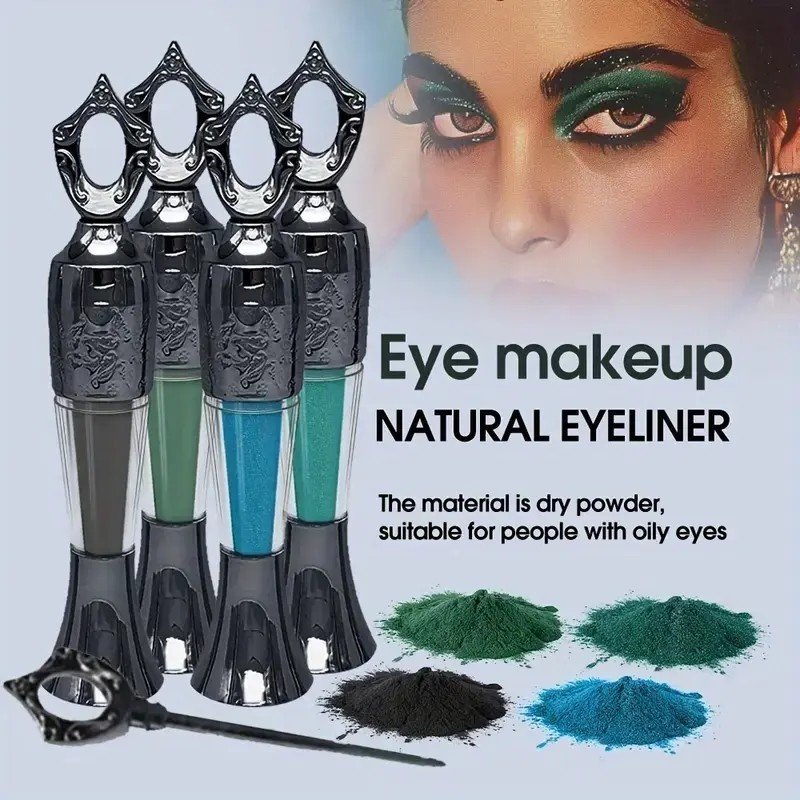Phansta Kohl Powder Eyeliner Egyptian Style Eyeliner in Power Foram Makeup