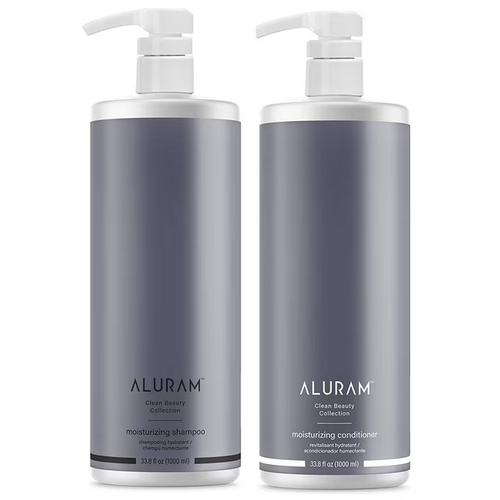 Aluram Moisturizing Shampoo & Conditioner 33.8 oz  MEDIUM TO COARSE