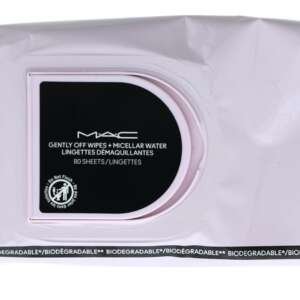 Mac Gently Off Wipes + Micellar Water Makeup Remover 80 Sheets - NEW