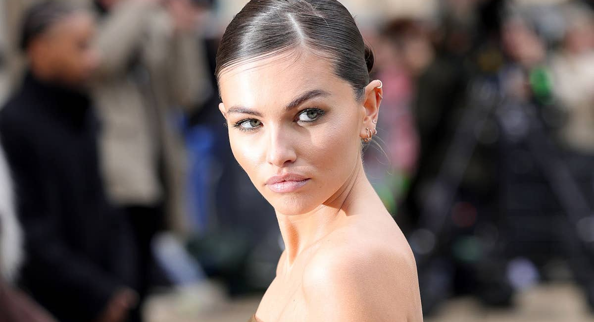 'World's most beautiful girl' Thylane Blondeau stuns in lace Miu Miu gown for wedding to Ben Attal – HELLO! Magazine